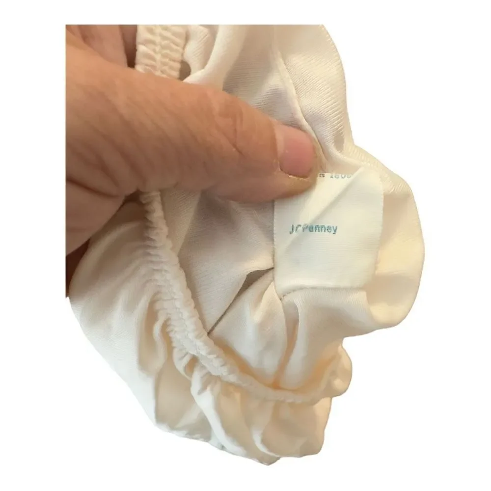 Vintage JC Penney Long Nylon‎ Slip Small - Picture 7 of 7